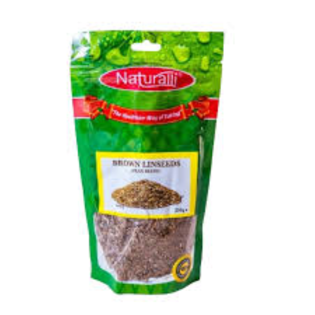 NATURALLI LINSEEDS BROWN 250G